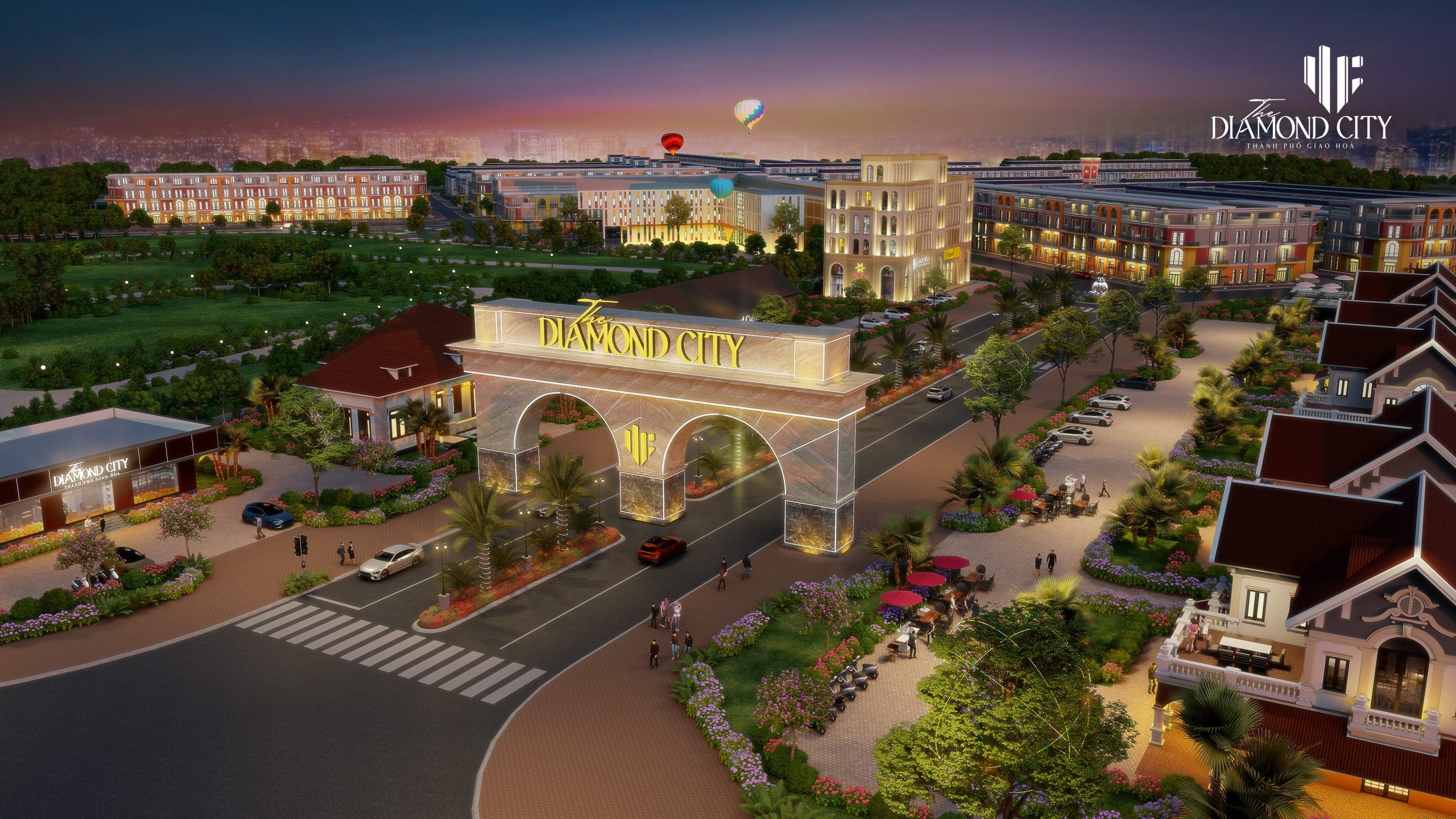 Khu dân cư Diamond City