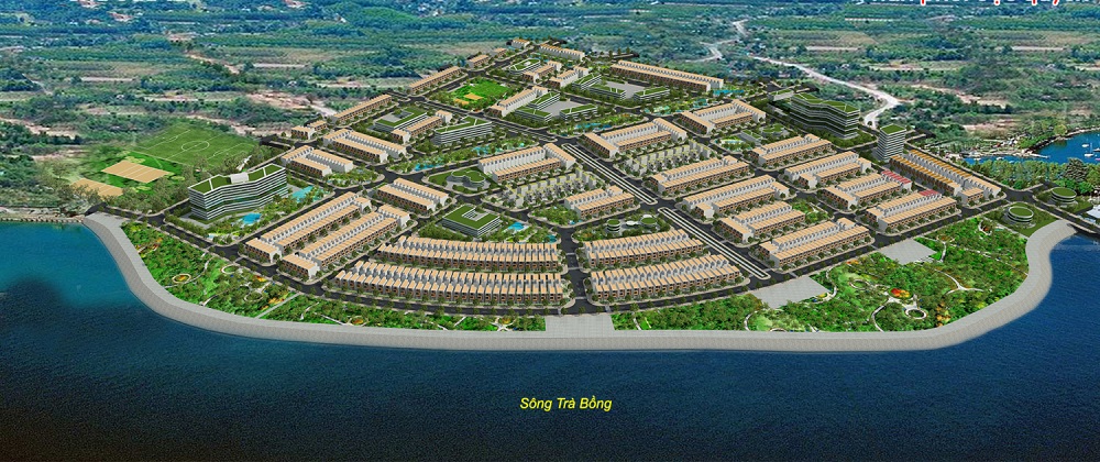 Khu dân cư Kè Bắc sông Trà Bồng