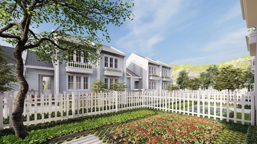 Nhà vườn kiểu Mỹ