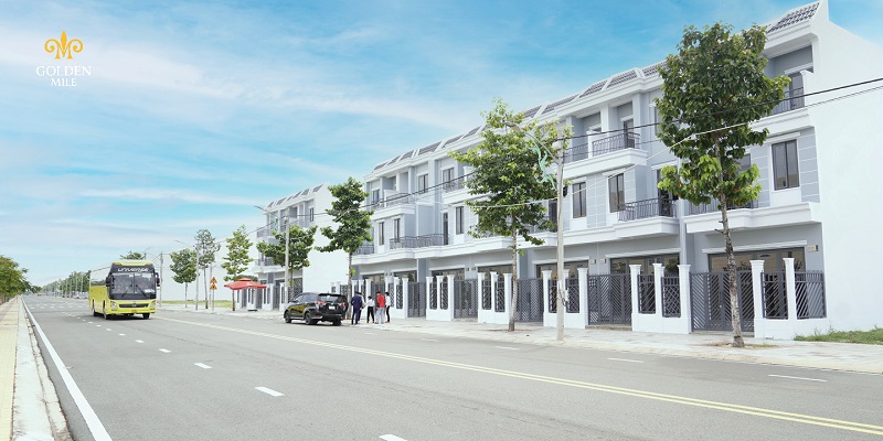 Phân khu nhà phố thương mại Golden Mile