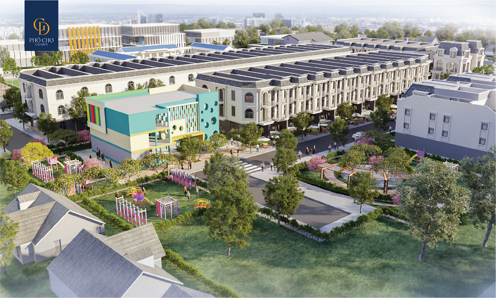 Phố chợ Gò Đen