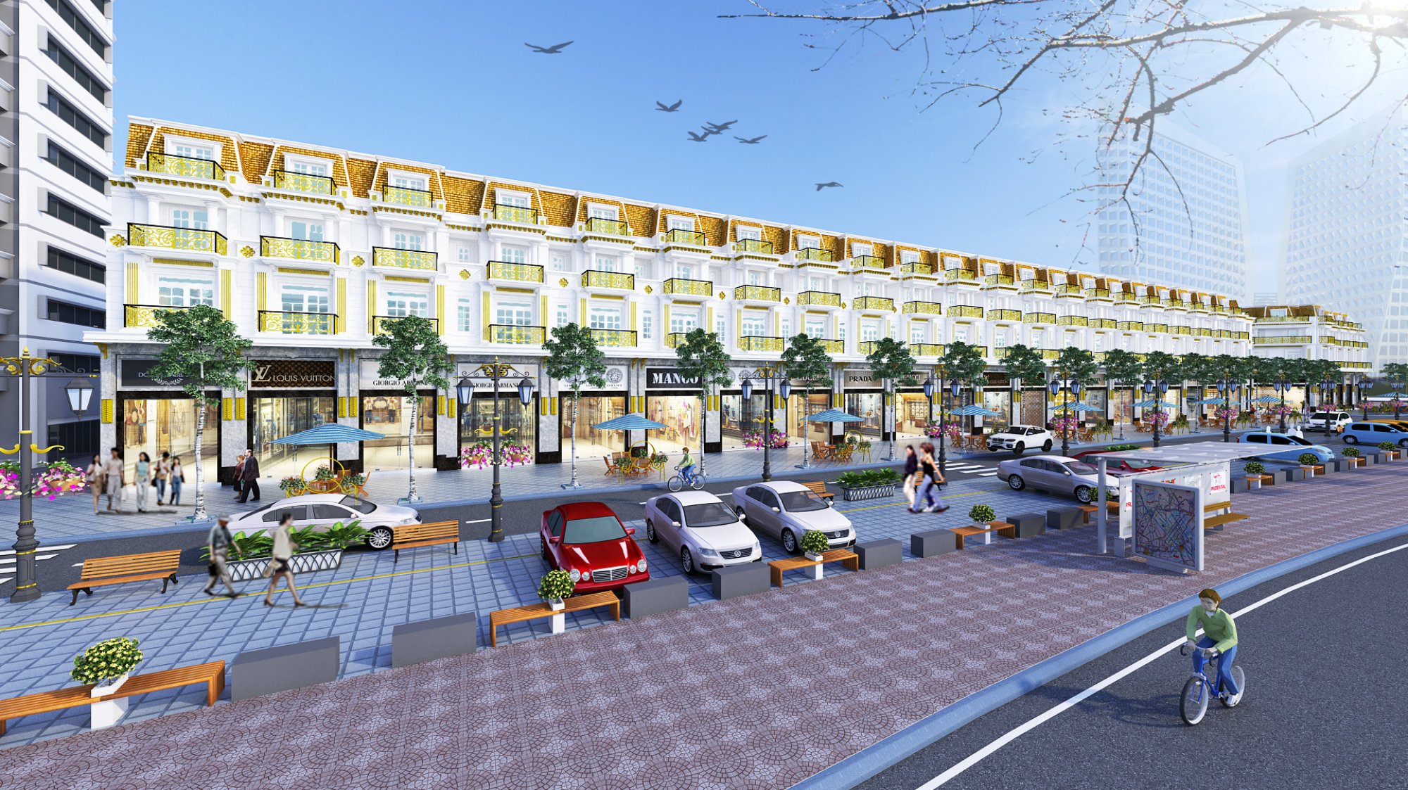 Phố thương mại Nam Khang