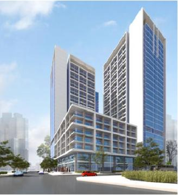 Tổ hợp thương mại, căn hộ Liên Minh – Bình Phú