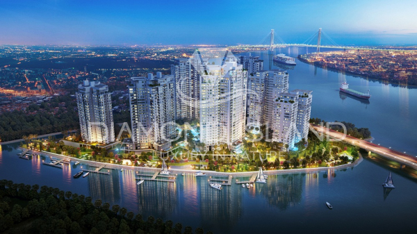 Tòa tháp Bahamas - Diamond Island